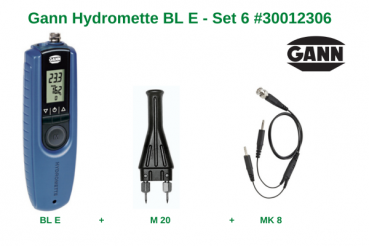 Gann Hydromette BL Compact E (blaue Serie) - Set 6 (M20, MK 8) #12306